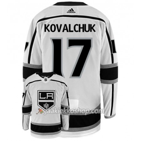 Miehille NHL Los Angeles Kings Pelipaita KOVALCHUK 17 Adidas Valkoinen Authentic